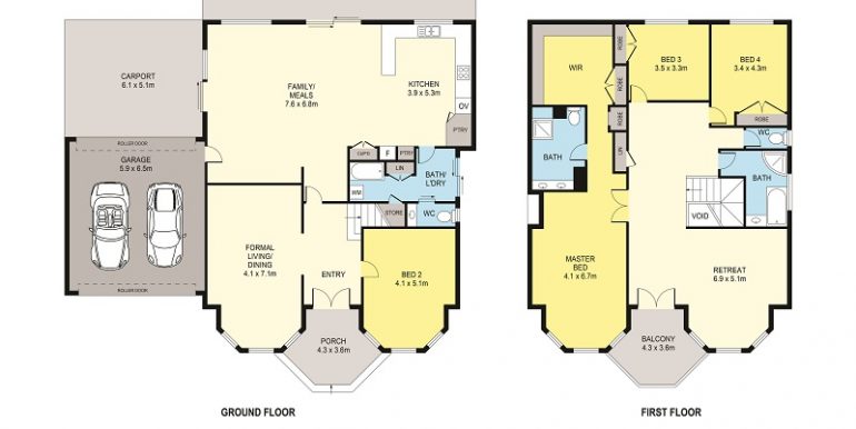 Floorplan 2 Ruby Way, Braybrook